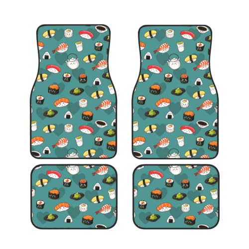 Alfombrillas para coche que no se mueven gracias al neopreno antideslizante de sushi