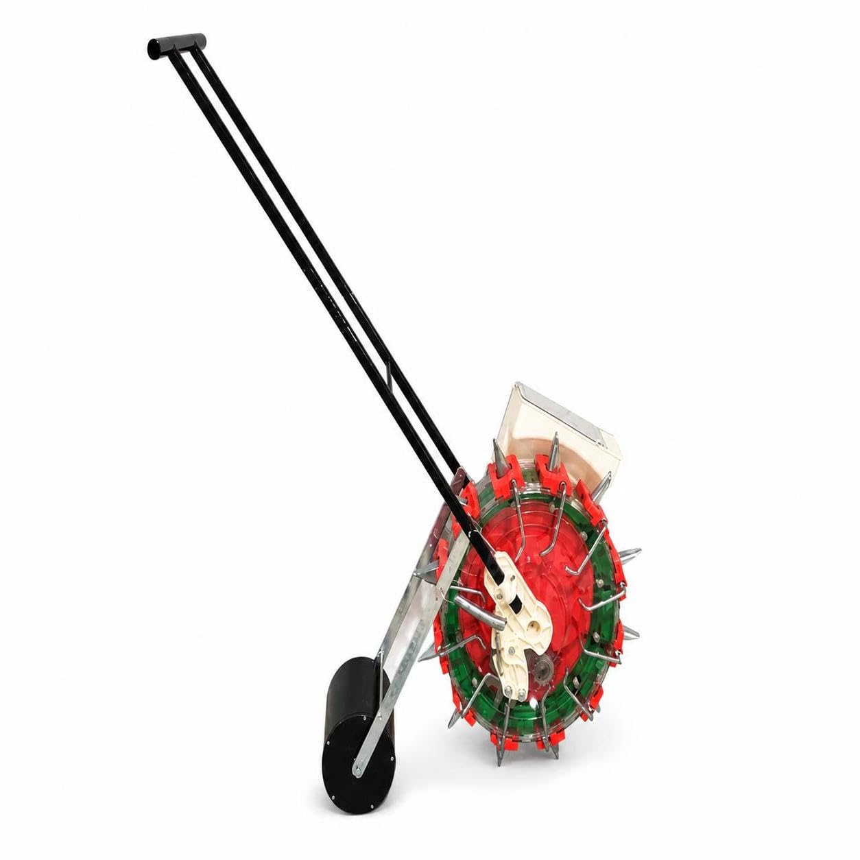 Sembradora Manual Empuje para Jardín y Doméstico, Dispensador Semillas para Algodón y Más