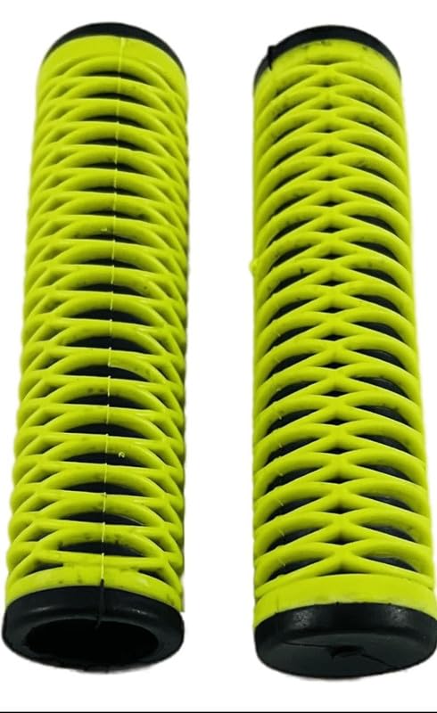 Image of Cycle Handle Grips with Tassel Streamers for Girls Boys and Kids, Non-Slip Bicycle Handlebar Grips