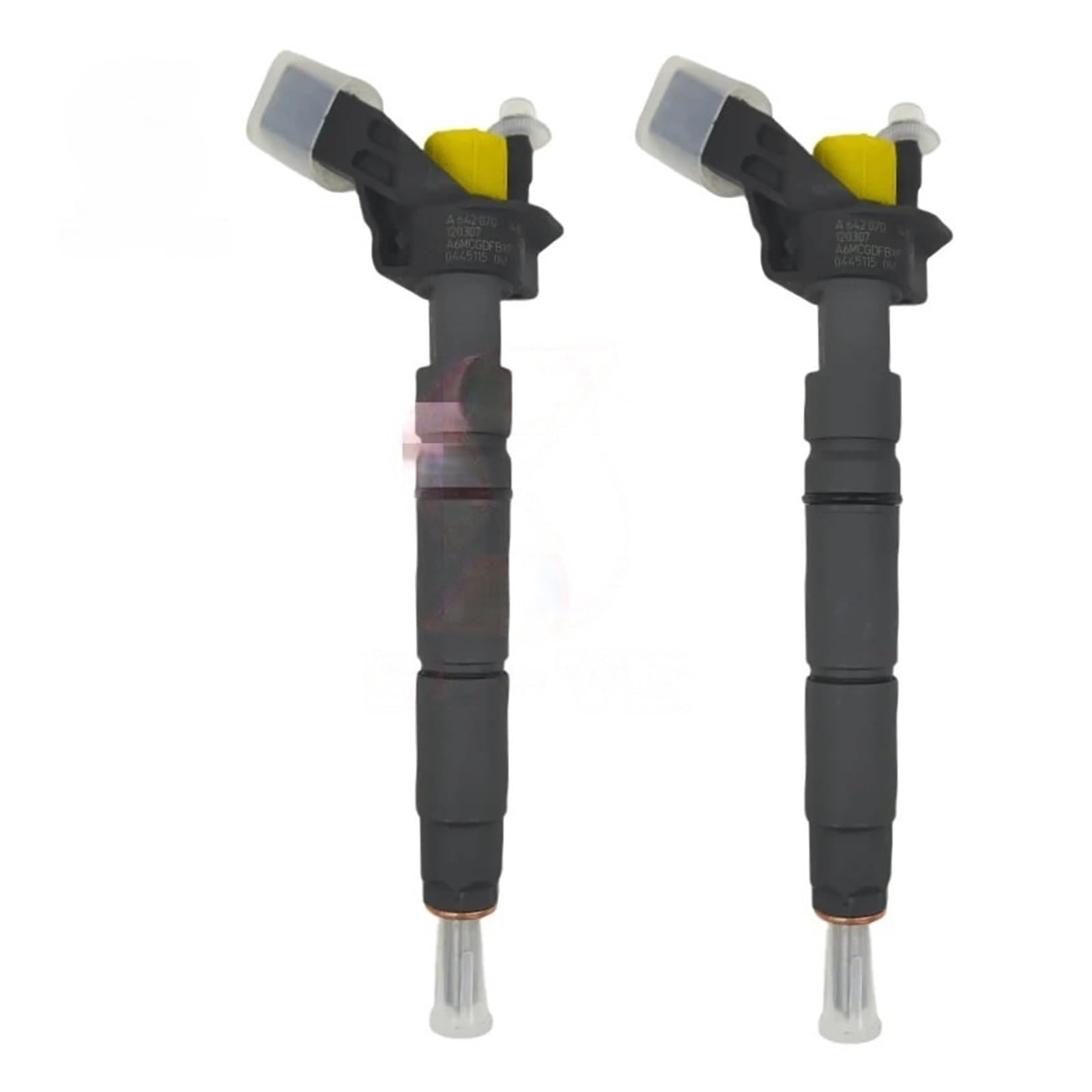 (1 pieza) 0445115063 Compatible con componentes del sistema de combustible del motor Conjunto de inyector de riel común de combustible de alta presión