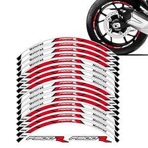 Motorfiets Wiel Sticker Racing Reflecterende Streep Tape Velg Band Decal Accessoires Waterdicht Voor BMW F900R F900 R Versieren (Color : 2)
