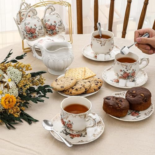 Image of VaaDream 6-Piece Demitasse Espresso Spoons, 6 Inches Stainless Steel Coffee Spoons