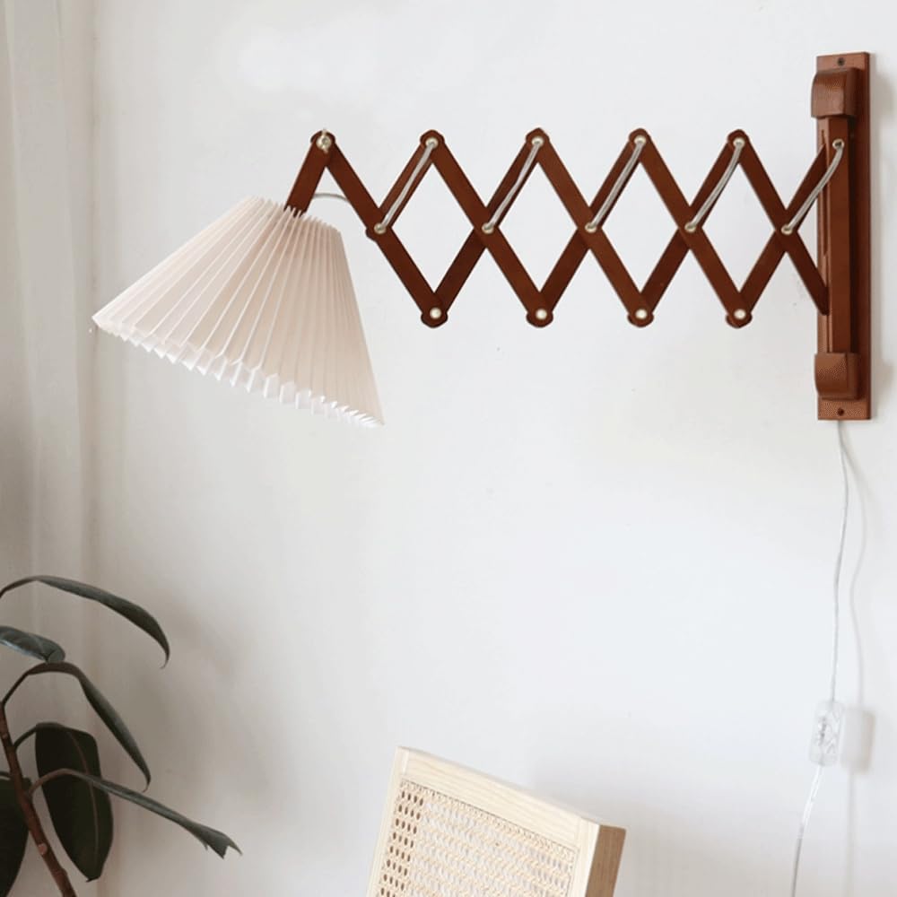 Aplique de pared para lectura que soluciona la falta de espacio en el dormitorio 8