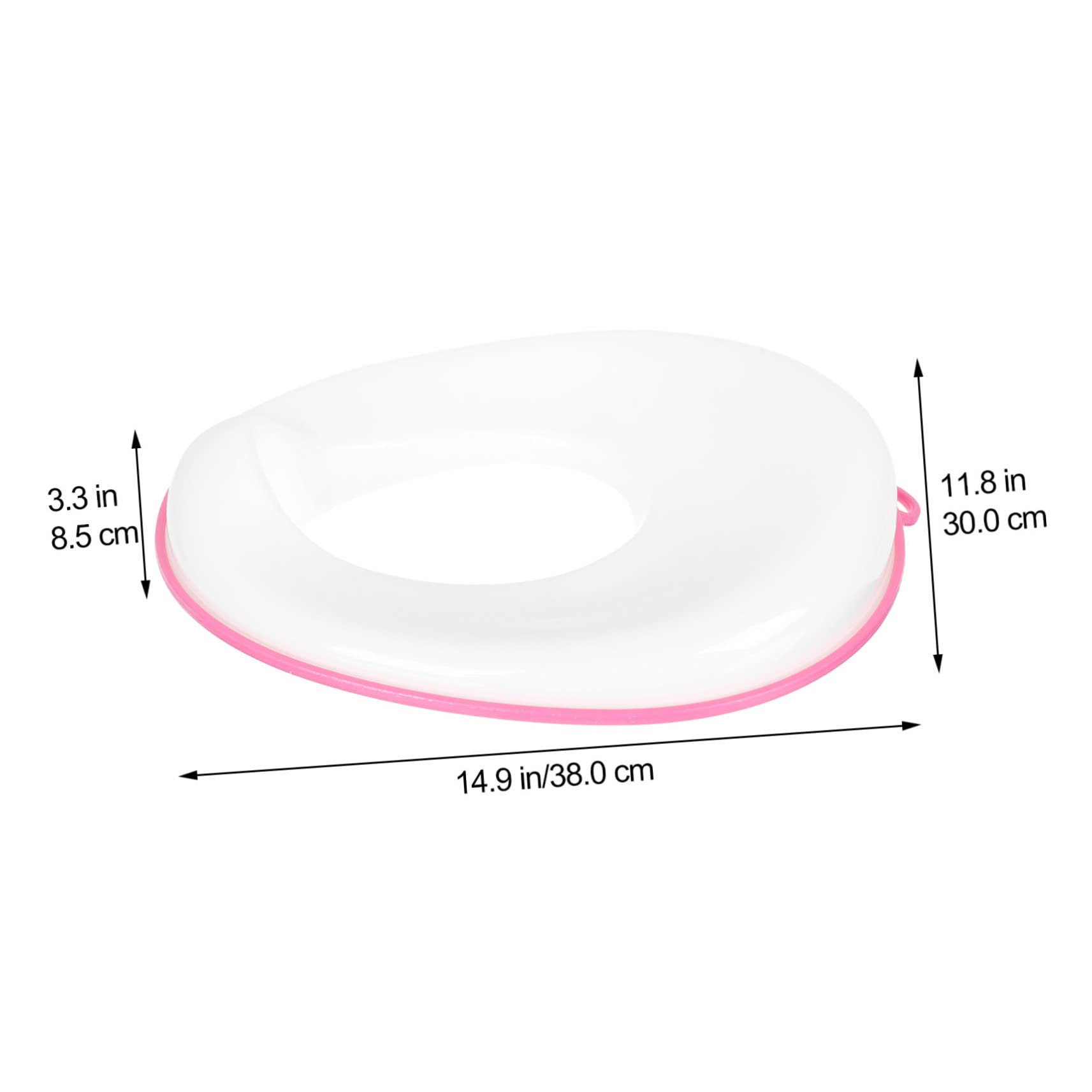 BESTonZON Portable Toddler Toilet Seat Potty Training Seat for Toddlers Boys and Girls Toilet Washable Pad