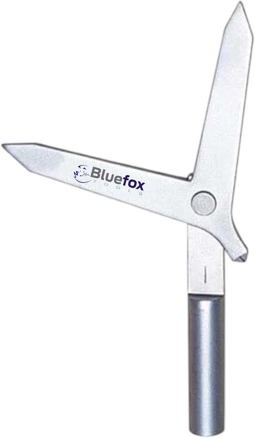 BLUEFOX ROUND Bar Center Finder Tool | 3/8" Shank for Milling Machine | Quickly And Easy Work | Round Workpiece