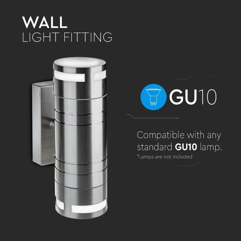 Interno Adatto per Uso Interno Gu10 Surfaced Lighting Spot Acciaio Inossidabile Faretto di Illuminazione