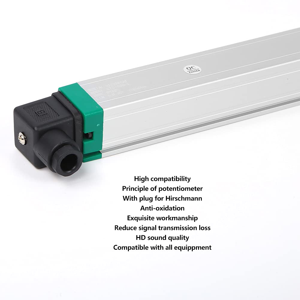 Zerodis Elektroniczny Czujnik Przemieszczenia Linijki, Przetwornik Położenia Liniowego ze Stali Nierdzewnej 42 V. Powtarzalność 0,01 Mm IP67 Typ Wtyczki do Pomiarów We Wtryskarkach (KTC-650)