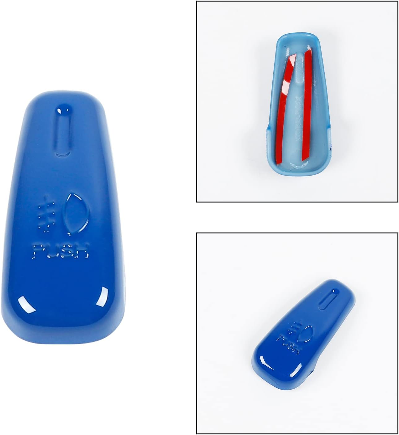 Headlight Control Switch Knob Cover Trim for 2015-2023 Dodge Challenger, for 2010-2023 Dodge Charger, for 2011-2023 Dodge Durango (Blue)