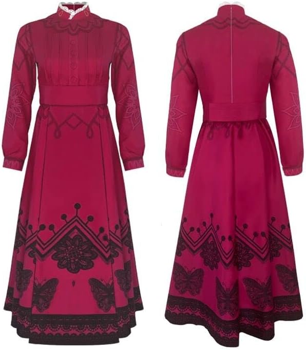 Miniatura 4 de PAINEOMN Disfraz de Julieta Madrigal para adultos, vestido de Abuela Alma para mujer, disfraz de Halloween para abuela