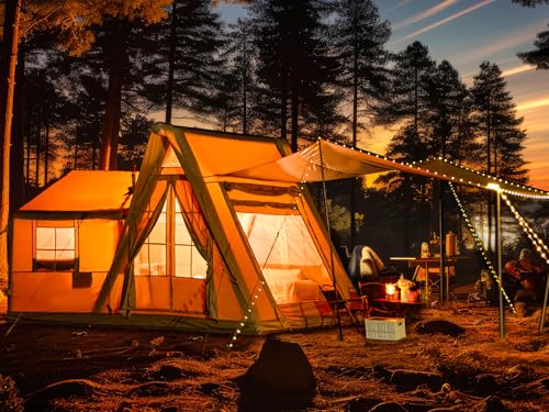 Carpa inflable extra grande para camping 8-10 personas