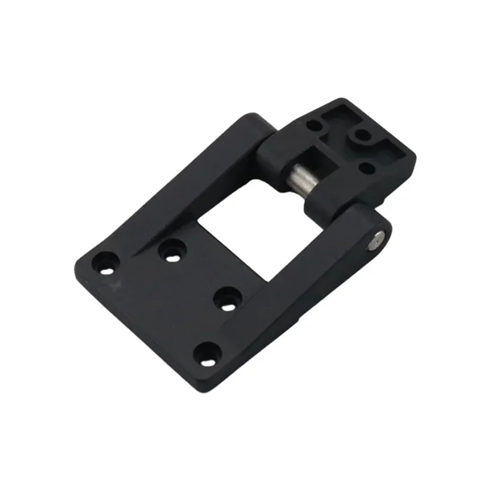 Hardware for cerniera rotante for porta dell'armadio, attrezzatura for l'automazione elettrica industriale, scatola di distribuzione con cerniera nera in lega di zinco da 2 pezzi