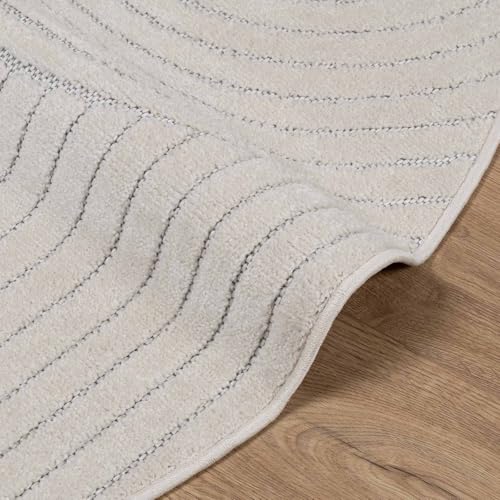 Tapis de chambre moderne lavable en machine avec envers antidérapant - 6