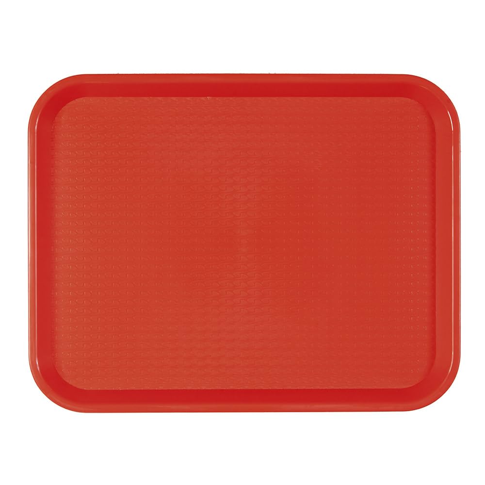Vassoio Fast Food 27,5X35,5 Cm Rosso Pp - 24 Unità