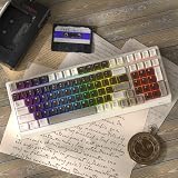 RK ROYAL KLUDGE F99 Bezprzewodowa klawiatura mechaniczna z klawiaturą numeryczną, trójtrybowa, hot swap, 95% 100 klawiszy, klawiatura do gier, BT/2,4 G/USB-C, oprogramowanie Pro, bateria 5000 mAh