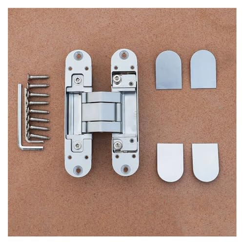 Charnière de porte cachée réglable 3D pour intérieur moderne et épuré - 5