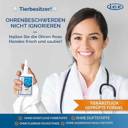 Clorexyderm Oto Più Ohrreiniger für Hunde und Katzen, 150 ml