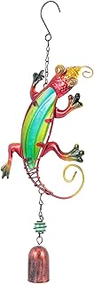 Outanaya 1 Peça Ornamento Lagartixa Carrilhão De Vento Japonês Decoração Japonesa Carrilhão De Vento De Metal Carrilhão De Vento Para Casa Carrilhão De Vento Japonês Carrilhão De Vento De