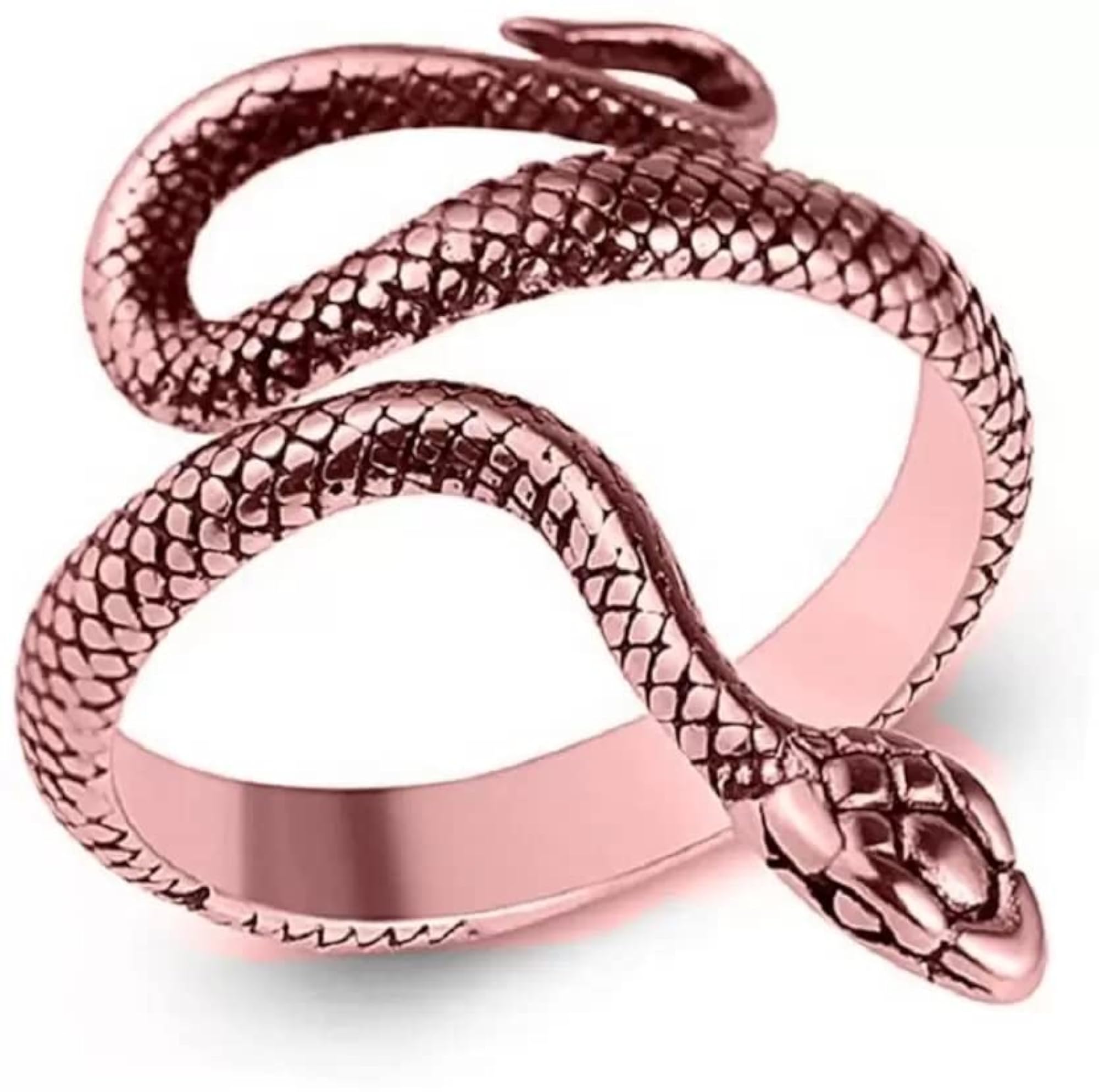 Adjustable Snake Serpent Ring for Unisex