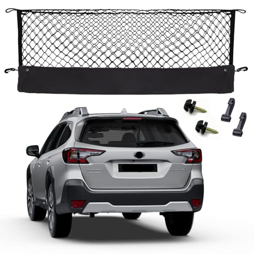 2022 Subaru WRX Cargo Net 3 Envelope Style Cargo Net Compatible with Subaru Outback New 2026 2025 2024 2023 2022 2021 2020 2019 2018 2017 2016-2000 Trunk Car Rear Tailgate Touring Netting