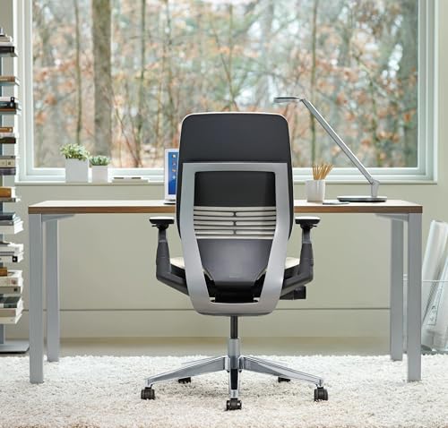Image of Steelcase Gesture Office Chair - Ergonomic Work Chair with LiveBack Technology - 360 Degree Rotating Arms | 12-Year Warranty