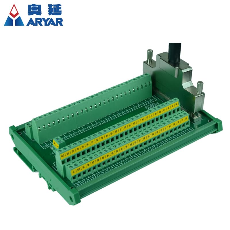 Wiring Connecting Terminals - SCSI 100-pin DB Type Cable Revolution to 100pin Connector servo Plug ADAM-39100 and DIN-100S-01 scsi100 Adapter Board