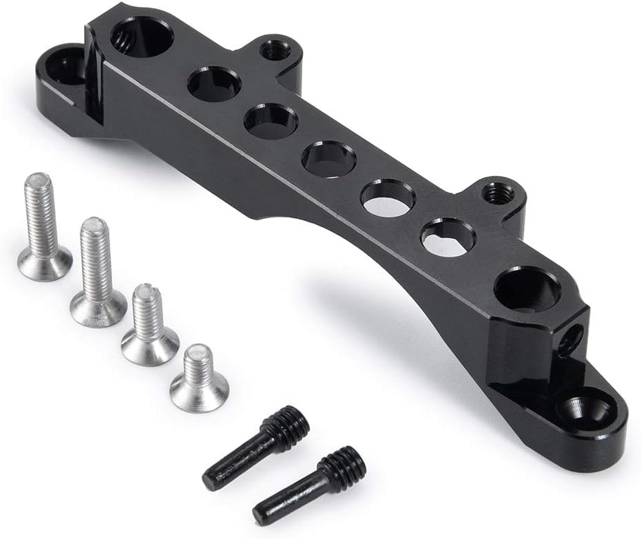 RCLions Aluminum Front&Rear Body Shell Mount Stand for Axial SCX10 iii AXI03007 Gladiator Bronco Wrangler 1/10th RC Crawler Car Upgrades Accessories