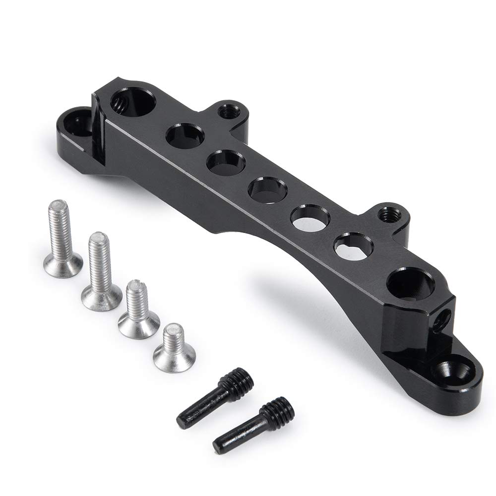 RCLions Soporte de aluminio delantero y trasero para Axial SCX10 iii AXI03007 Upgrades 1/10th RC Crawler Car Accessories