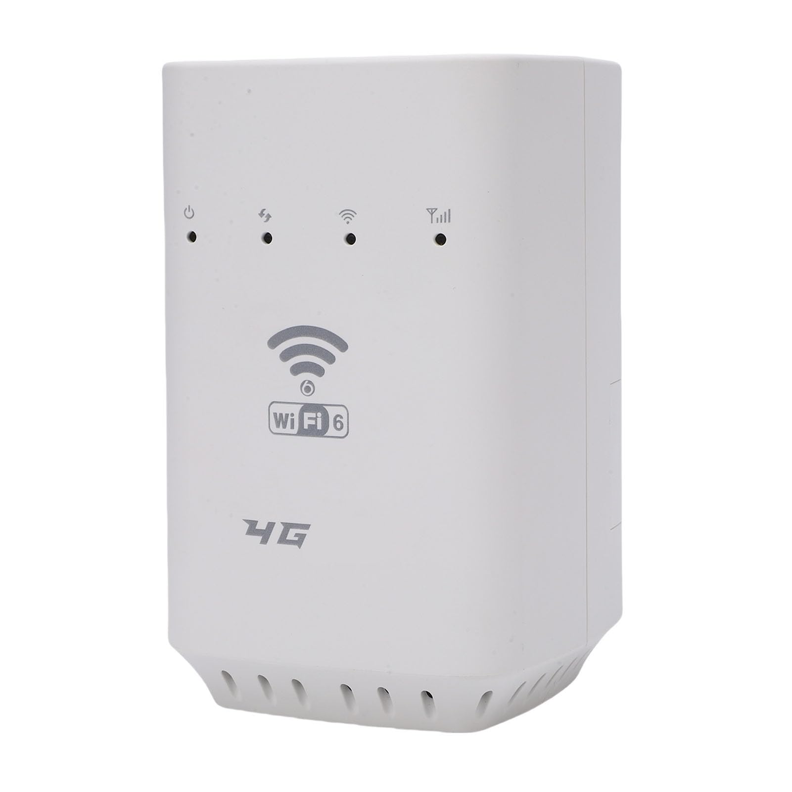 Generic Router Bezprzewodowy WiFi 6 Przenośny Router 4G LTE CPE do Domowego Biura, Gniazdo Karty SIM 300 Mb/s, Biały