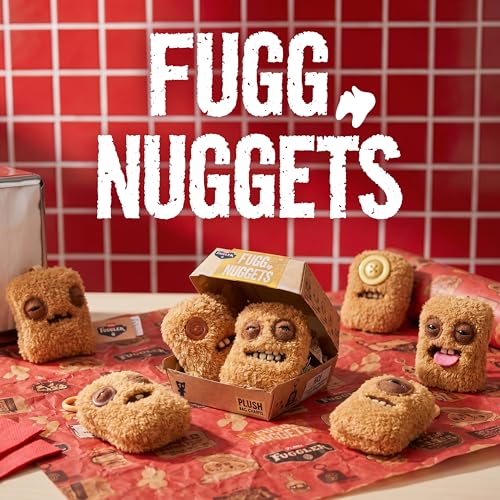 Fuggler Bigg Nuggets pack de 6 juguetes antiestrés ZURU 8 cm 5