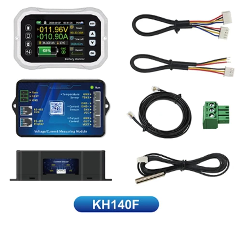 KH110F Monitor Batteria Bluetooth 0-120 V 100 Un Tester di Tensione e Corrente Indicatore di capacità Batteria RV VA Misuratore di Coulomb