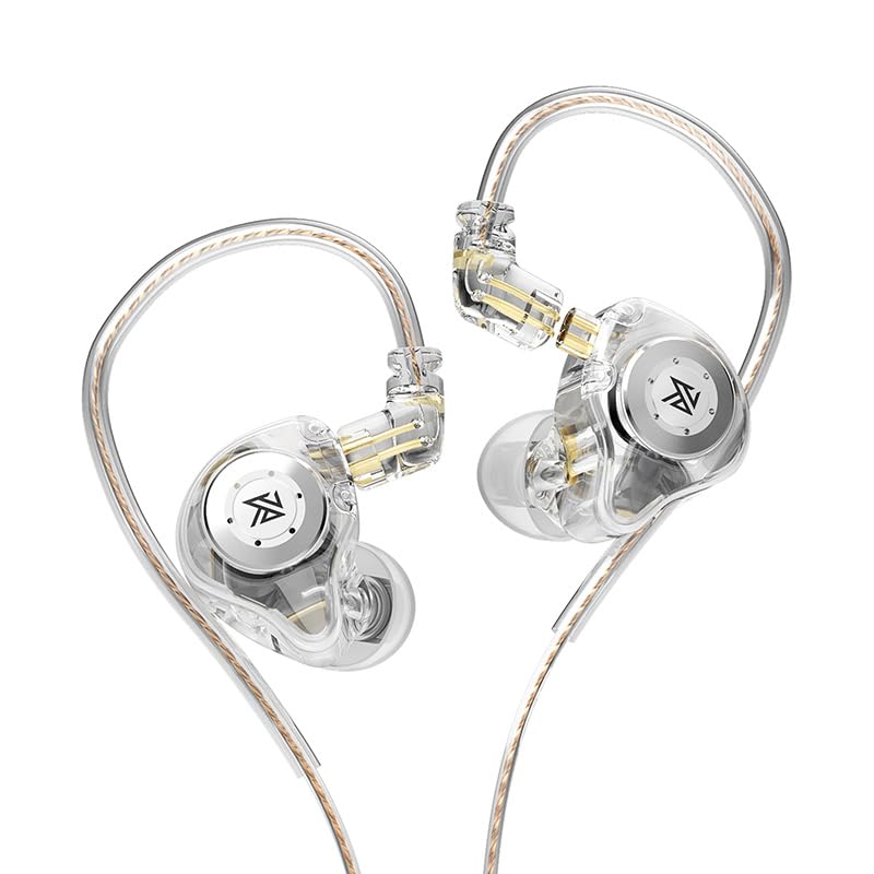 Audífonos, Musical Instruments Audífonos KZ EDX Pro con Monitor Dentro del oído KZ IEM Dual DD HiFi estéreo Sonido Etapa Auriculares con Cable cancelación de Ruido Auriculares para...