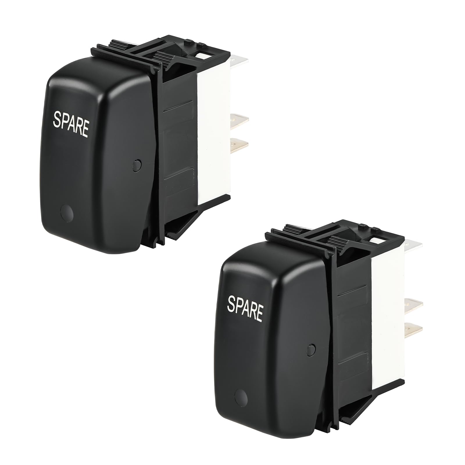 WMPHE Spare Rocker Dash Console Switch Compatible with 2006-2017 Kenworth T800 T2000 T660 T440 Replacement for P27-1123-007-2PCS