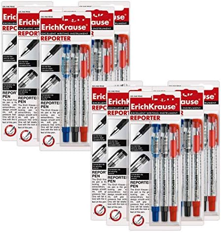 10 x Erich Krause Disney Mickey Automatic Ball Point Pen - Blue Ink Pens - 0.7mm Point - Refillable (Refills Not Supplied) - Great Value Multi Buy Sets - Ideal for School, Home & Office Use.