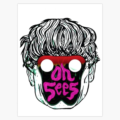 Want More Out Of Your Life Thee Oh Sees, Thee Oh Sees, Thee Oh Sees! Window Water Bottle Bumper Sticker Decal 5"
