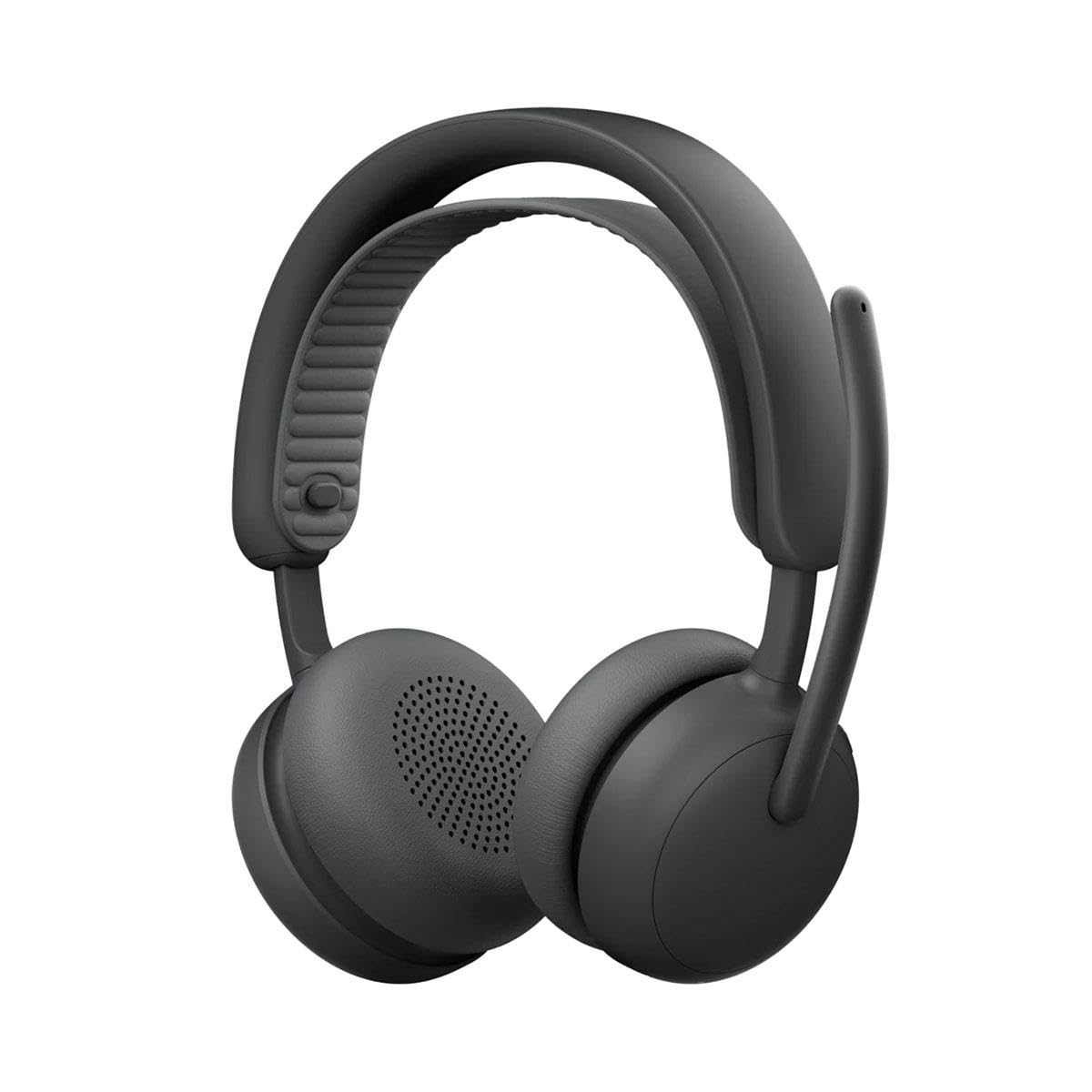 Logitech Zone Wireless 2 ES - Noise-Canceling Wireless Headset with Adaptive Hybrid ANC, Bluetooth, Graphite