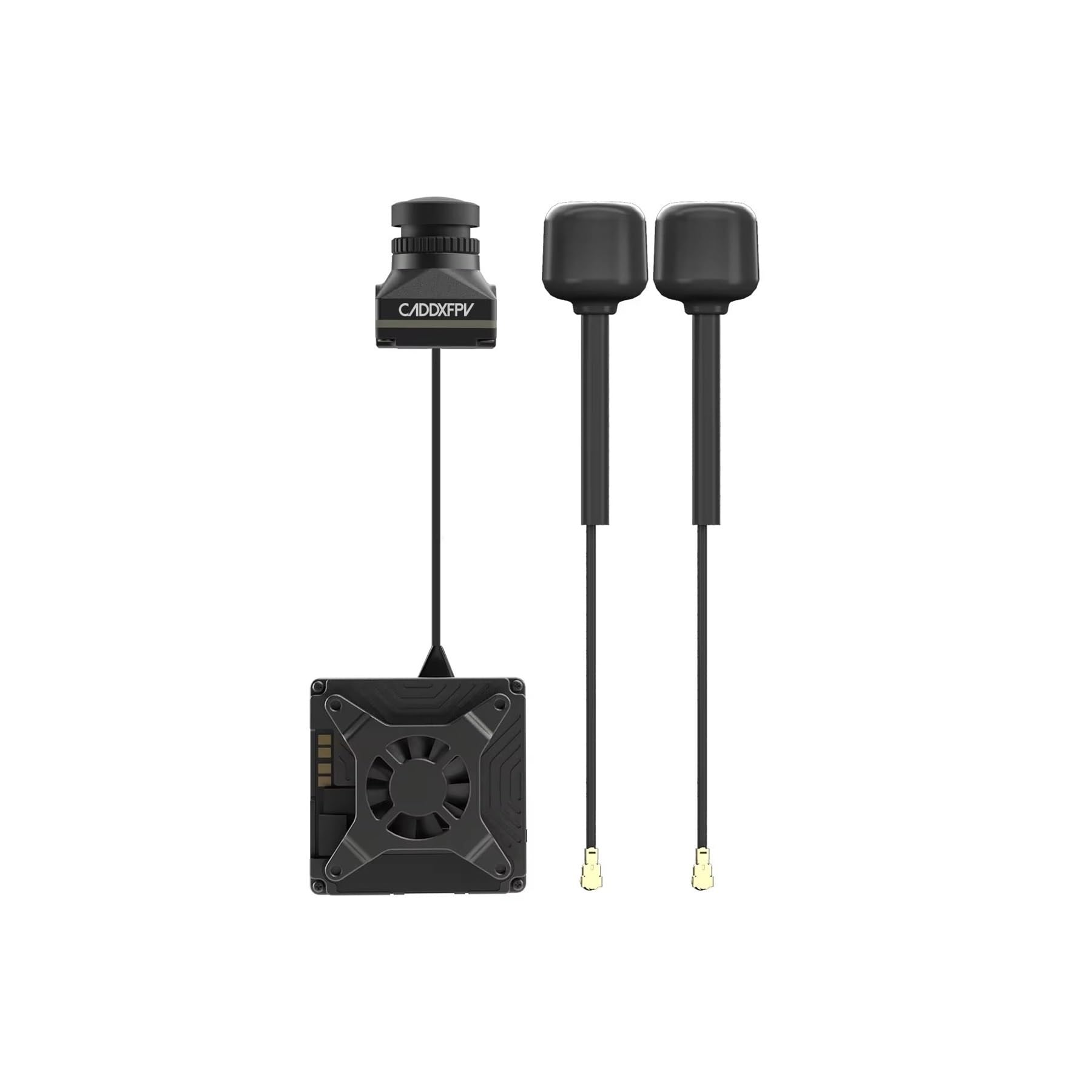 HD-Kit 2W VTX mit Zwei Antennen, HD Pro Kamera (1080p, 160° Sichtfeld, 5,8 GHz, große Reichweite), geeignet for FPV-Renndrohnen(Avatar GT KIT)