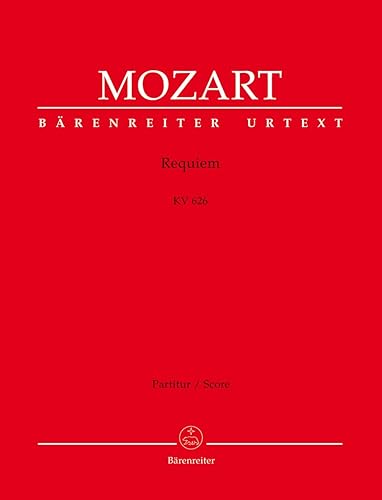 Mozart Requiem K.626 — Full Score (Bärenreiter, ed. Leopold Nowak)
