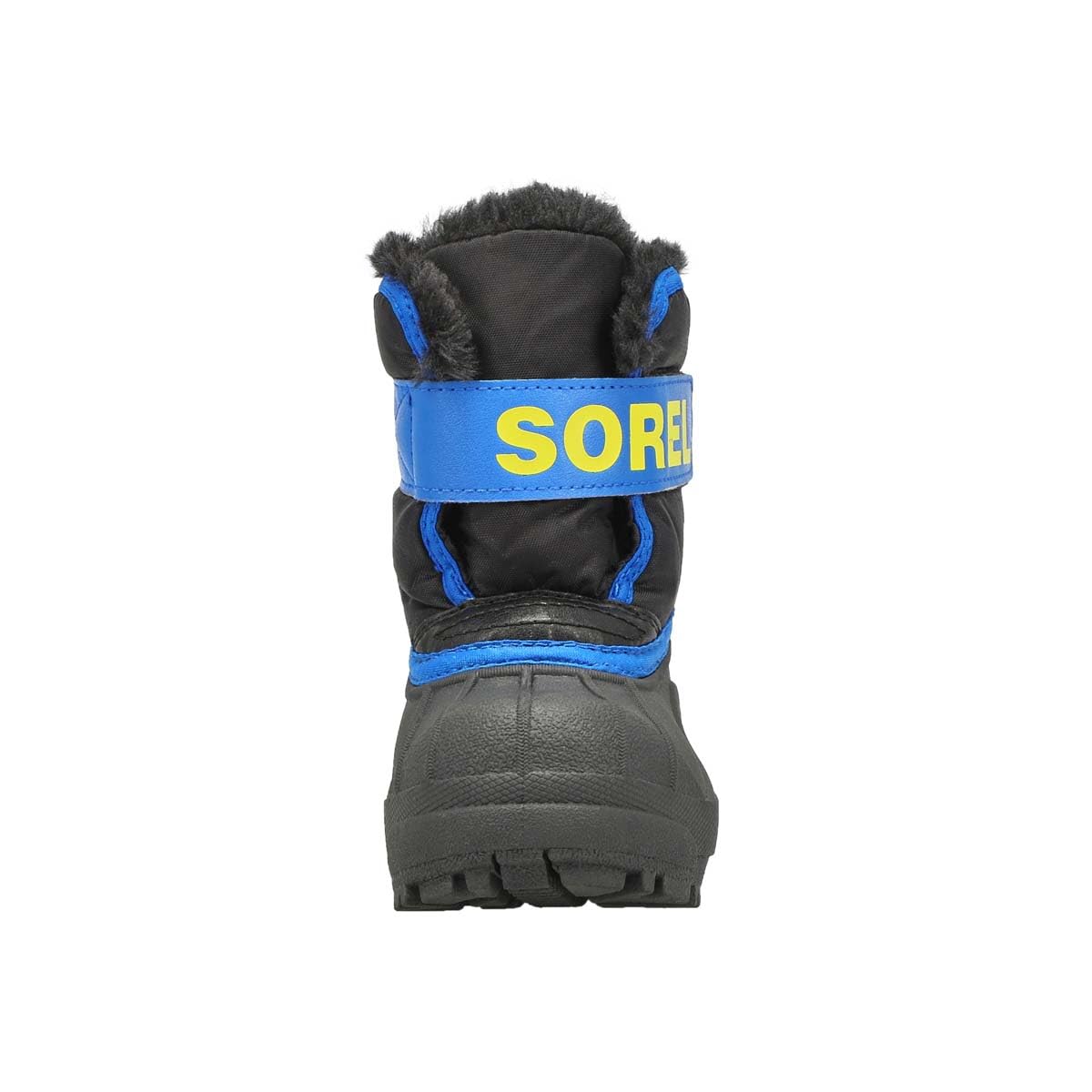 Sorel Snow Commander Waterproof, Stivali Invernali Unisex-Bimbi 0-24, Nero, 23 EU