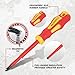 BILITOOLS Insulated Screwdriver & Pliers Set, 1000V Electrical Tools for Electrician Magnetic Phillips Slotted Pozidriv Tips