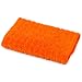 100-Percent Ring Spun USA Cotton Bathroom Wash Cloth, Mandarin Orange