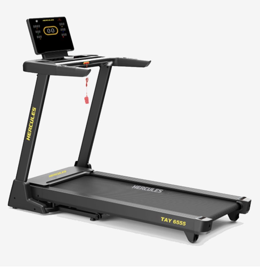 Image of Hercules TAY6555 AC Motor Treadmill, 15 Level Auto Incline, 16 km /h Speed, 130kg User Capacity
