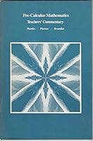Pre-Calculus Mathematics Teachers' Commentary 0201076853 Book Cover