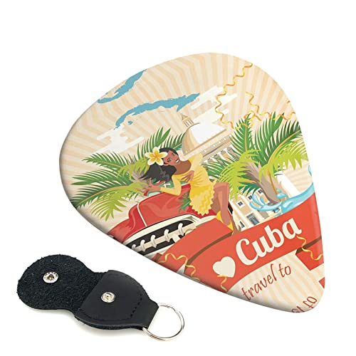 Island of Cuba Lot de 6 médiators pour guitare acoustique, guitare électrique, basse, ukulélé – fins, moyens et épais. - Les Beatles, Paul McCartney, John Lennon, RIngo Starr, George Harrison Island of Cuba Lot de 6 médiators pour guitare acoustique, guitare électrique, basse, ukulélé – fins, moyens et épais.