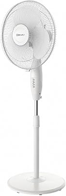 Frore Neo 400 MM Oscillating Pedestal Fan For Home | Aerodynamically Balanced Blades | 100% Copper Motor | High Air Delivery | 3-Speed Control | Rust Free | 2 Yrs Warranty 【White】
