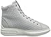 ECCO Women's Women's Soft 3 High Top Fashion Sneaker, Concrete/Concrete, 40 EU/9/9.5 M US
