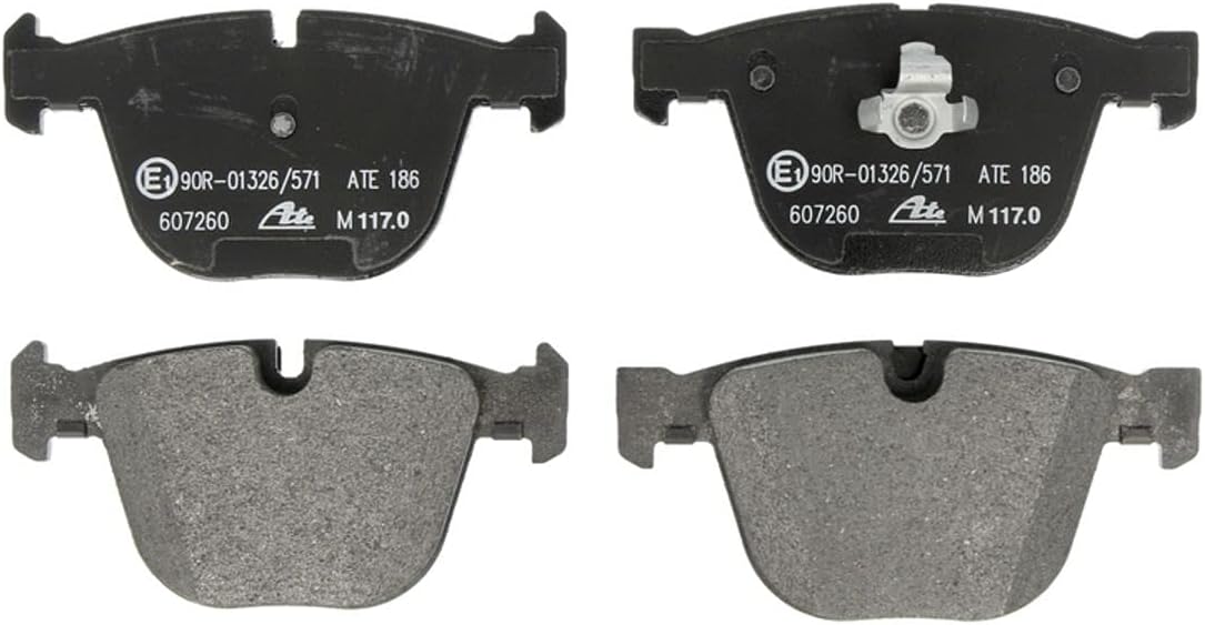 ATE GERMANY BMW X5 E70,X6 E71,Disc Brake Pad-ThermoQuiet Rear 07-12 34216783555