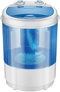 Mini électrique lave-linge, chaussures de lavage portables Compact 4.5kg Brosse machine Capacité Chaussures Laveuse Lave-linge Sèche Spin