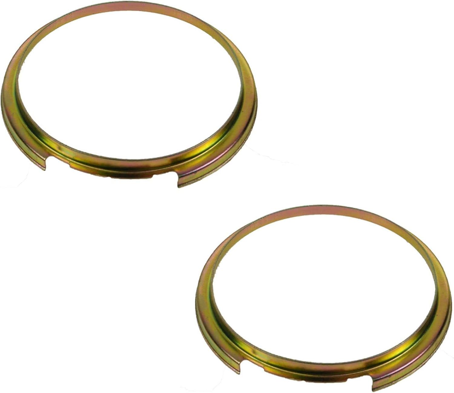 TRQ Front Left and Right Wheel Bearing and Hub Assembly Kit 2 Piece Compatible with 98-02 Chevrolet Prizm 93-97 Geo 93-02 Toyota Corolla Without ABS Brakes Models