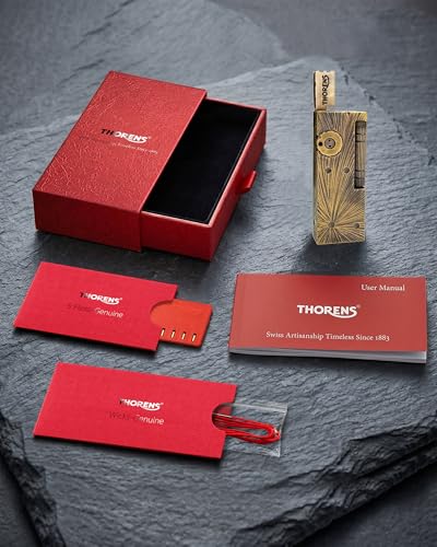 Encendedor clásico THORENS Meteorite Crater en caja de regalo miniatura 2