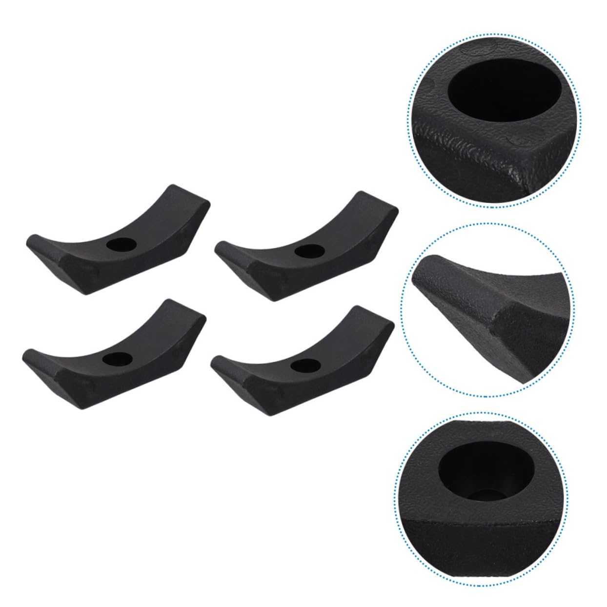 Toddmomy Supporto Porta Manubri Da 8 Pezzi Robusto Supporto Da Pavimento Per Manubri Organizer Per Attrezzi Da Fitness Salvaspazio Per Palestre Domestiche